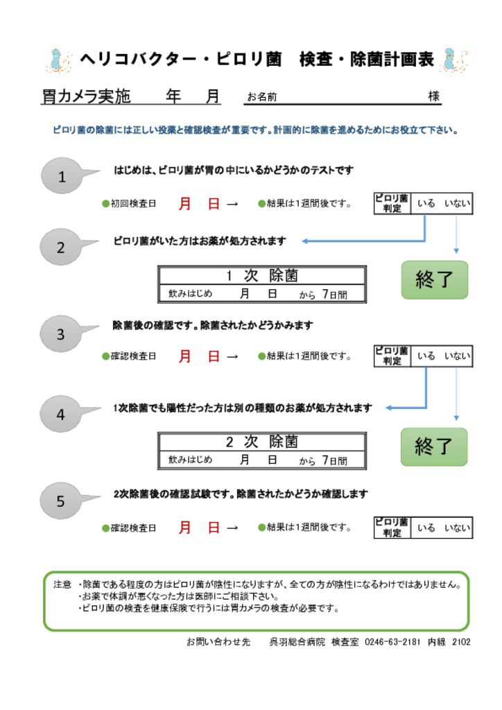 ヘリコ案内 臨床検査科 呉羽総合病院 いわき市 社団医療法人 呉羽会