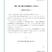 第四・第五土曜日休診のサムネイル