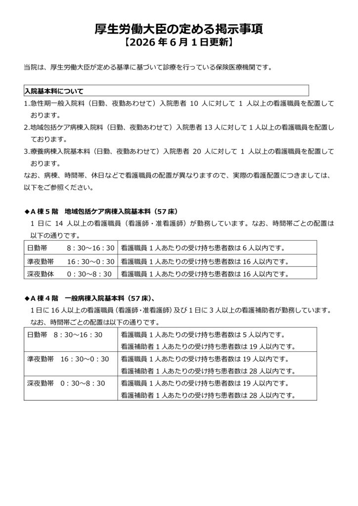 2026.06.01（ホームページ掲示用　施設基準まとめ）のサムネイル