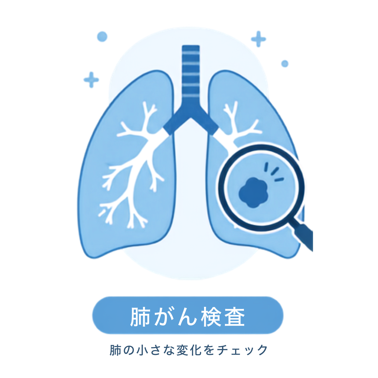 肺がん検査のメインビジュアル